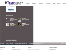 Tablet Screenshot of htlubricant.com.my